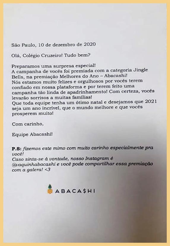 Cartas Premiadas